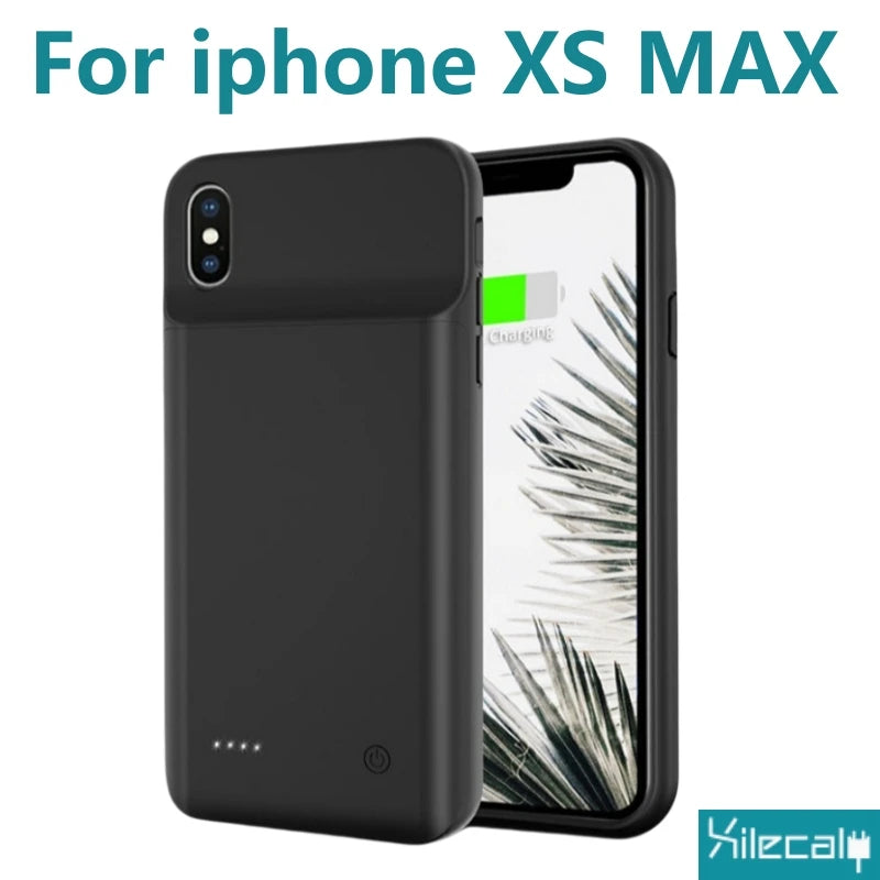 Portable Battery Case for iPhone 17 16 Pro Max 15Pro 13 14 12 mini Charging Case Battery Pack For iphone 7 8 6s SE 2 3