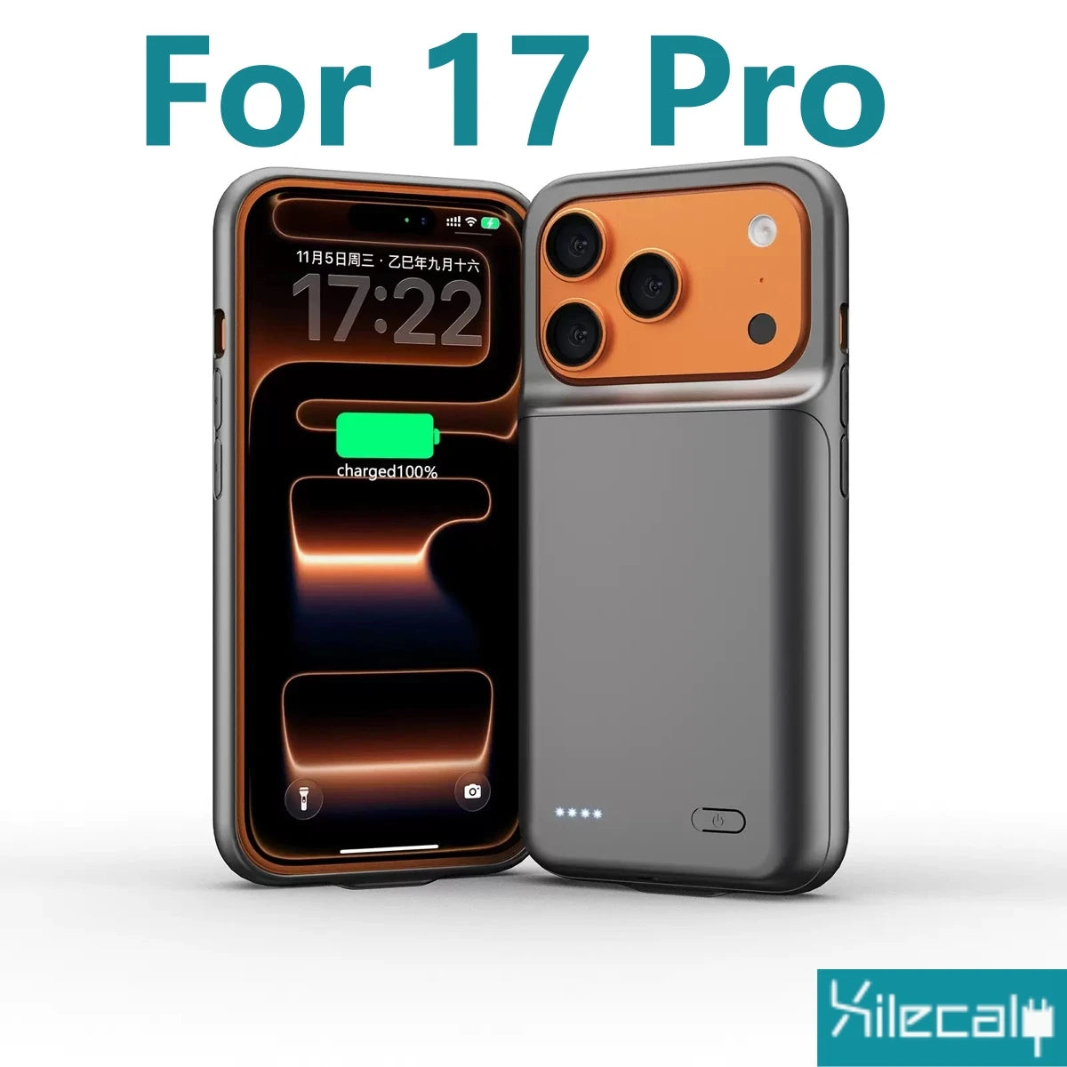 Portable Battery Case for iPhone 17 16 Pro Max 15Pro 13 14 12 mini Charging Case Battery Pack For iphone 7 8 6s SE 2 3