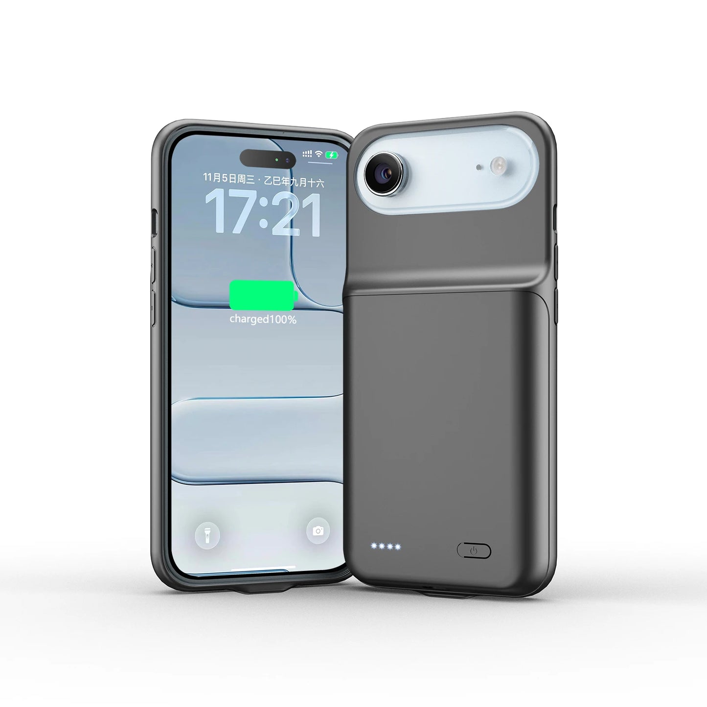 Portable Battery Case for iPhone 17 16 Pro Max 15Pro 13 14 12 mini Charging Case Battery Pack For iphone 7 8 6s SE 2 3