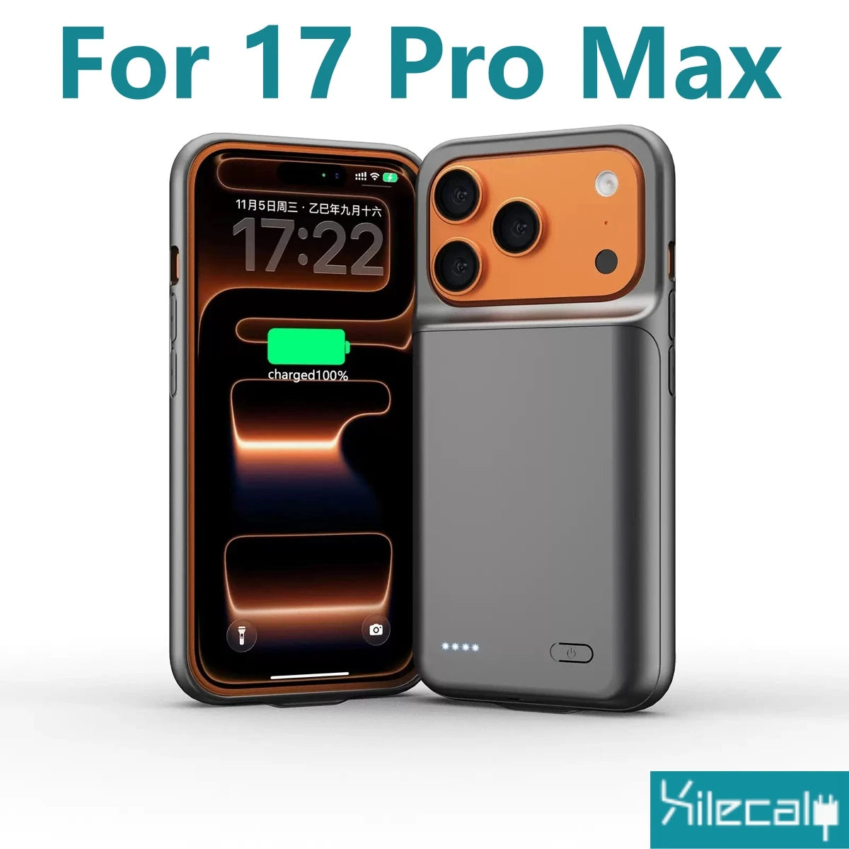 Portable Battery Case for iPhone 17 16 Pro Max 15Pro 13 14 12 mini Charging Case Battery Pack For iphone 7 8 6s SE 2 3